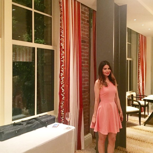 Elizabeth and James Pink Sleveless Minidress - Picture 2 of 2